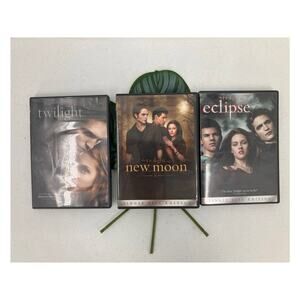 Twilight Saga New Moon Eclipse Series 1 2 3 Set Summit Entertainment DVD Movies